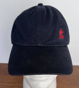 Walt Disney World Mickey Mouse BaseBall Cap Hat Red Mickey Logo Adult Adjustable